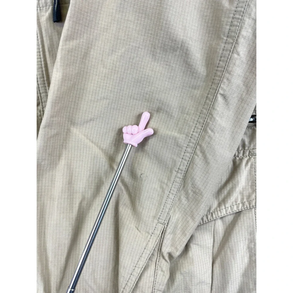 Eddie Bauer Men's XL Tall Tan Ripstop Field Jacket Khaki Utility Travel Safari - Picture 14 of 16